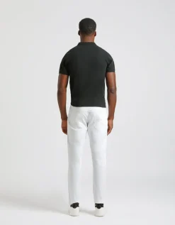 Pantaloni cinque tasche in cotone