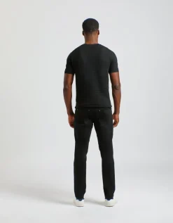 Pantaloni cinque tasche in cotone