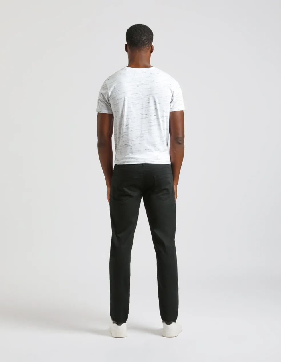 Pantaloni cinque tasche in cotone