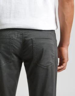 Pantaloni cinque tasche in cotone
