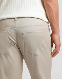 Pantaloni cinque tasche in cotone