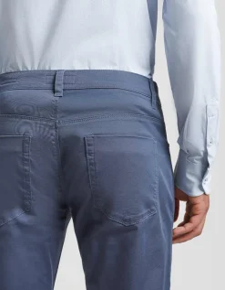 Pantaloni cinque tasche in cotone