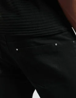 Pantaloni cinque tasche in cotone