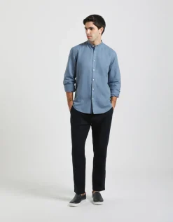 Pantaloni misto lino