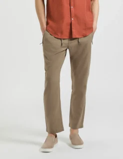 Pantaloni misto lino