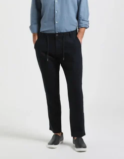 Pantaloni misto lino