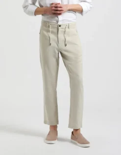 Pantaloni misto lino
