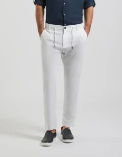 Pantaloni misto lino