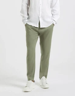 Pantaloni misto lino