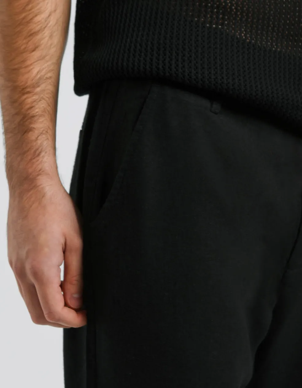 Pantaloni misto lino