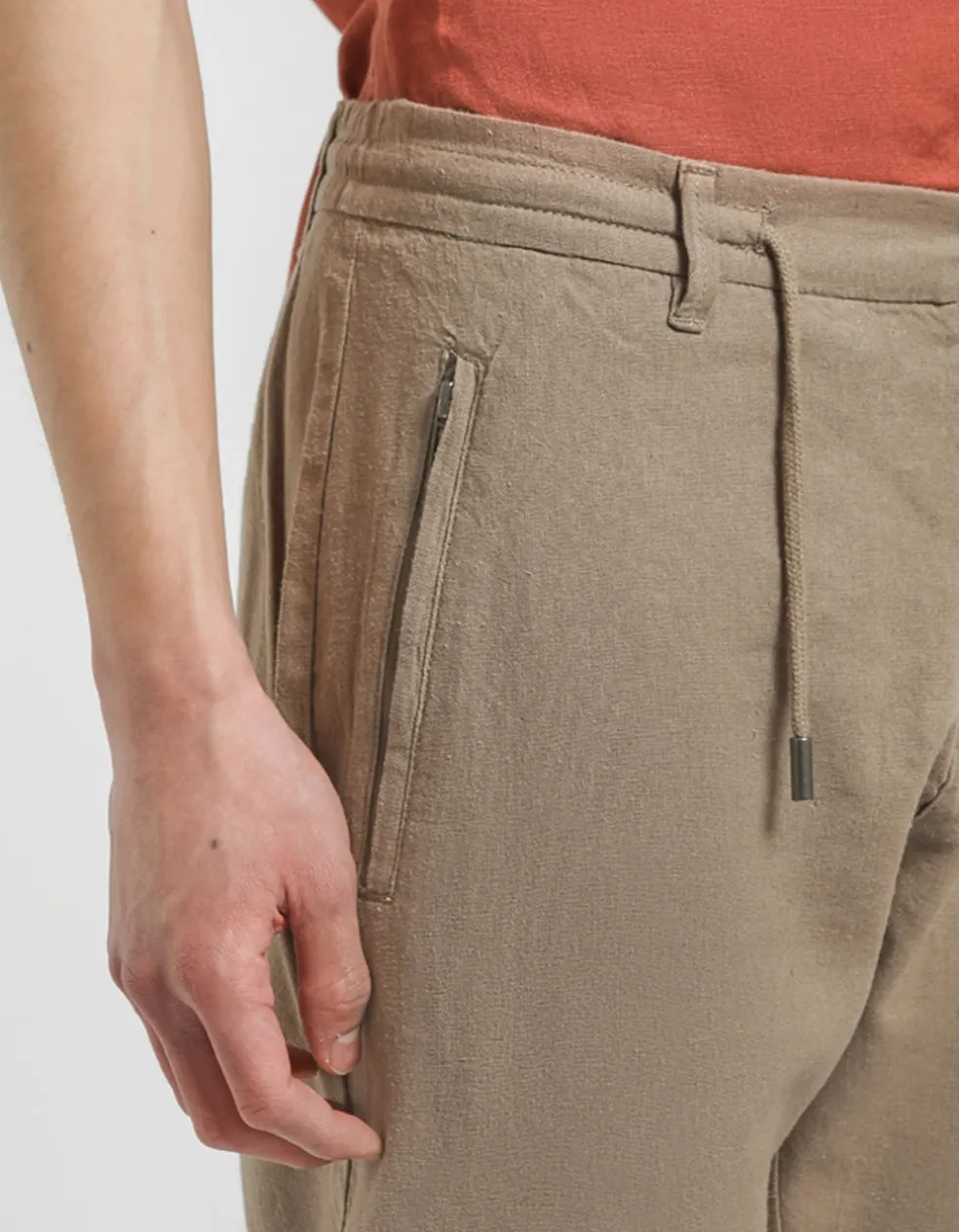 Pantaloni misto lino