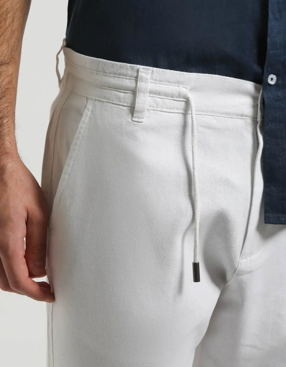 Pantaloni misto lino