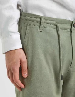 Pantaloni misto lino