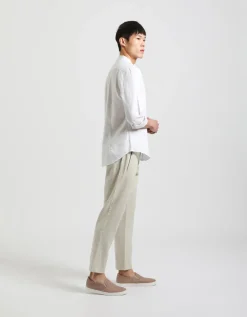 Pantaloni misto lino