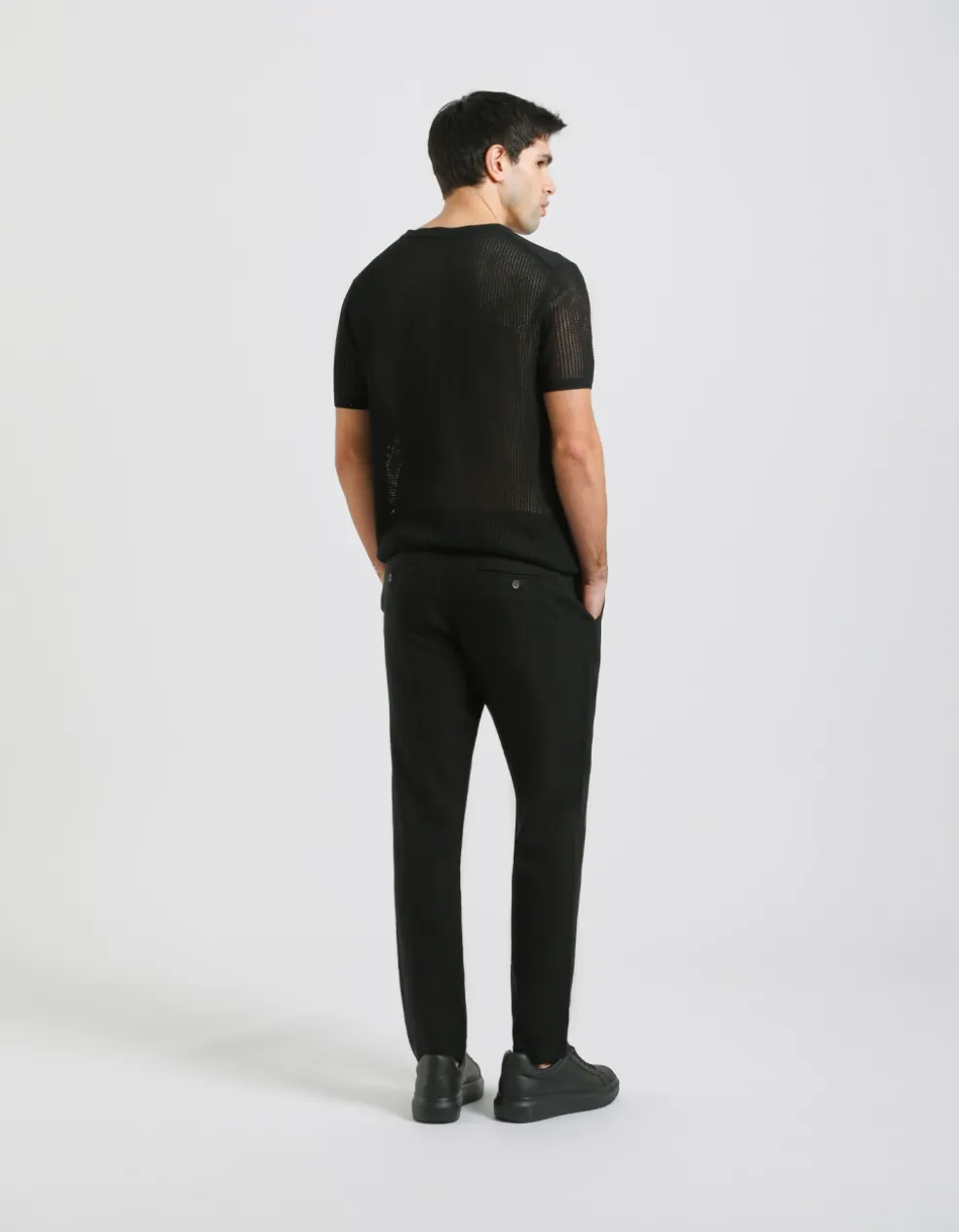 Pantaloni misto lino
