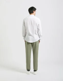 Pantaloni misto lino