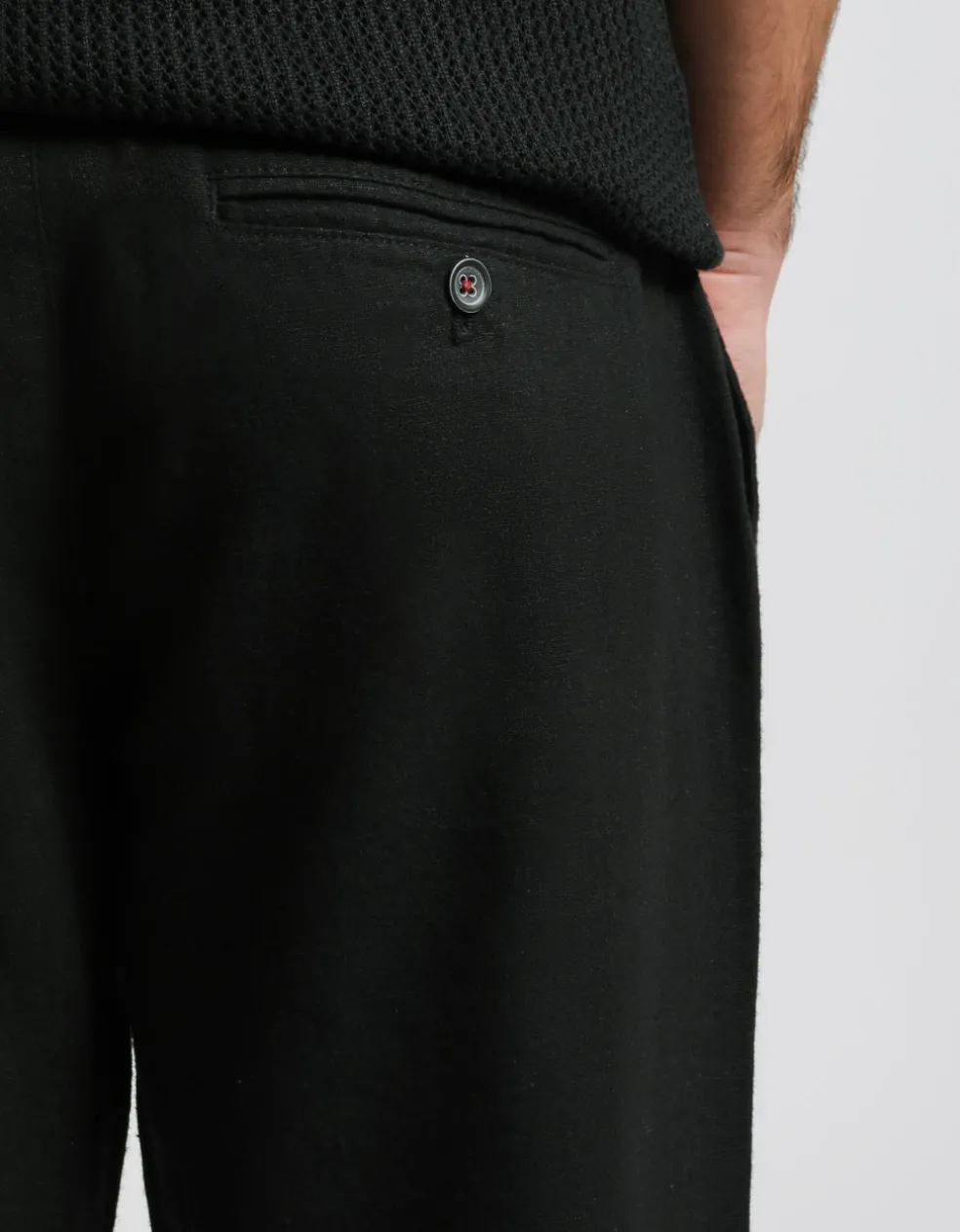 Pantaloni misto lino