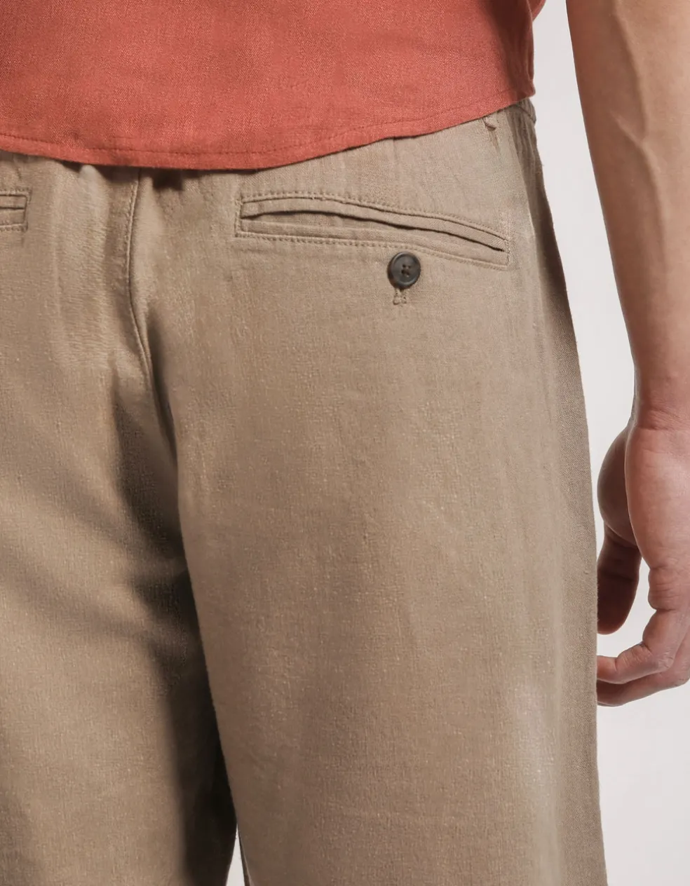 Pantaloni misto lino