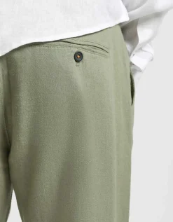 Pantaloni misto lino