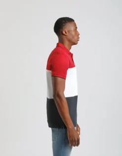 Polo colorblock