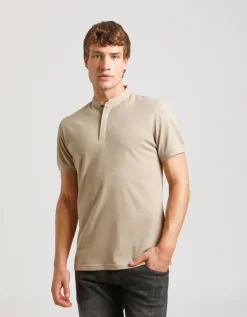 Polo coreana 100% cotone