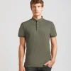Polo coreana 100% cotone