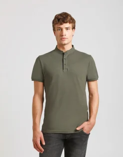 Polo coreana 100% cotone