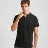 Polo coreana 100% cotone