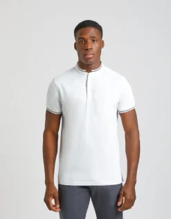 Polo coreana 100% cotone
