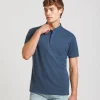 Polo coreana 100% cotone