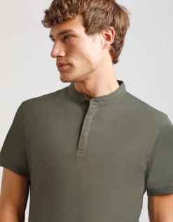 Polo coreana 100% cotone