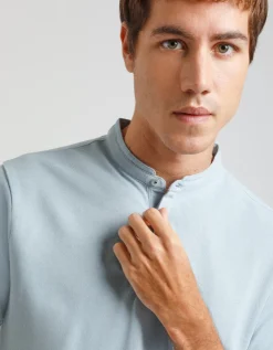 Polo coreana 100% cotone