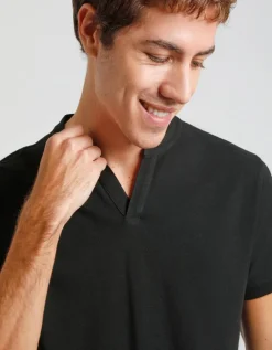 Polo coreana 100% cotone