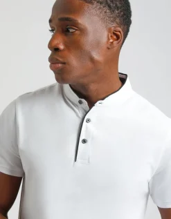 Polo coreana 100% cotone
