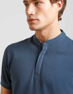 Polo coreana 100% cotone