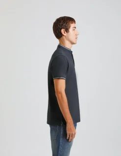 Polo coreana 100% cotone