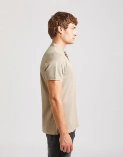 Polo coreana 100% cotone