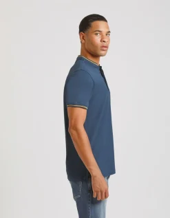 Polo coreana 100% cotone