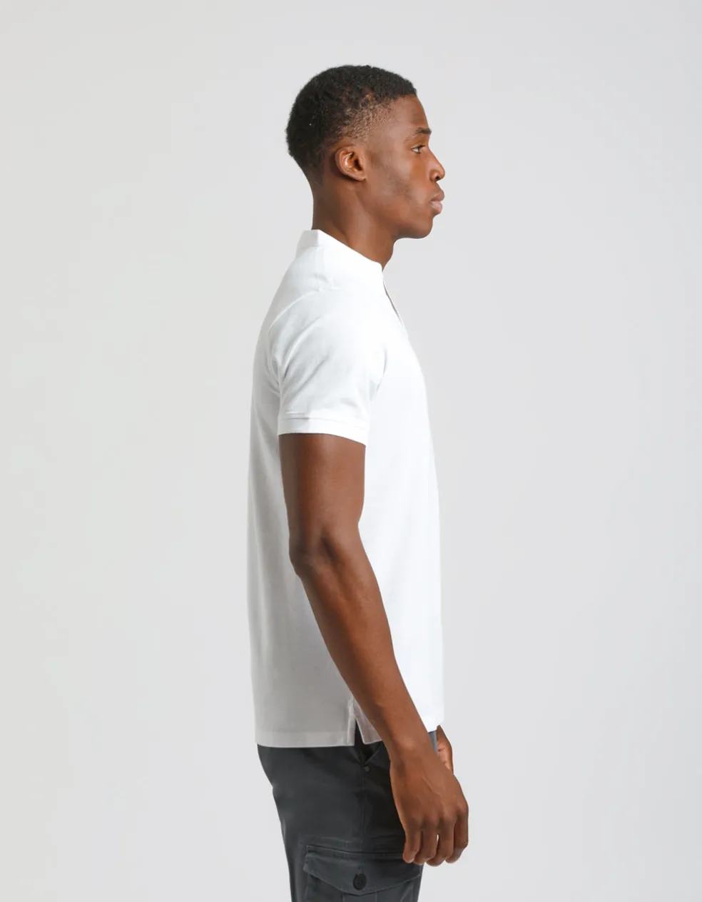 Polo coreana 100% cotone