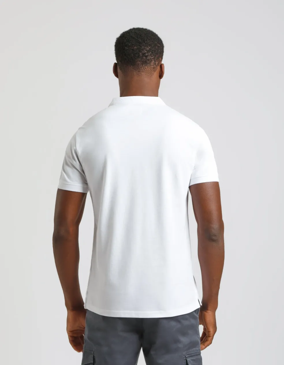 Polo coreana 100% cotone