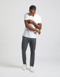 Polo coreana 100% cotone