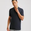 Polo in maglia a quadri