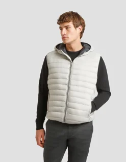 Smanicato imbottito in nylon con cappuccio