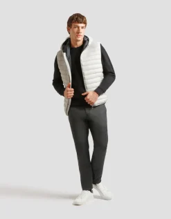 Smanicato imbottito in nylon con cappuccio