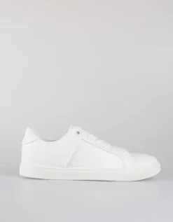 Sneakers effetto pelle