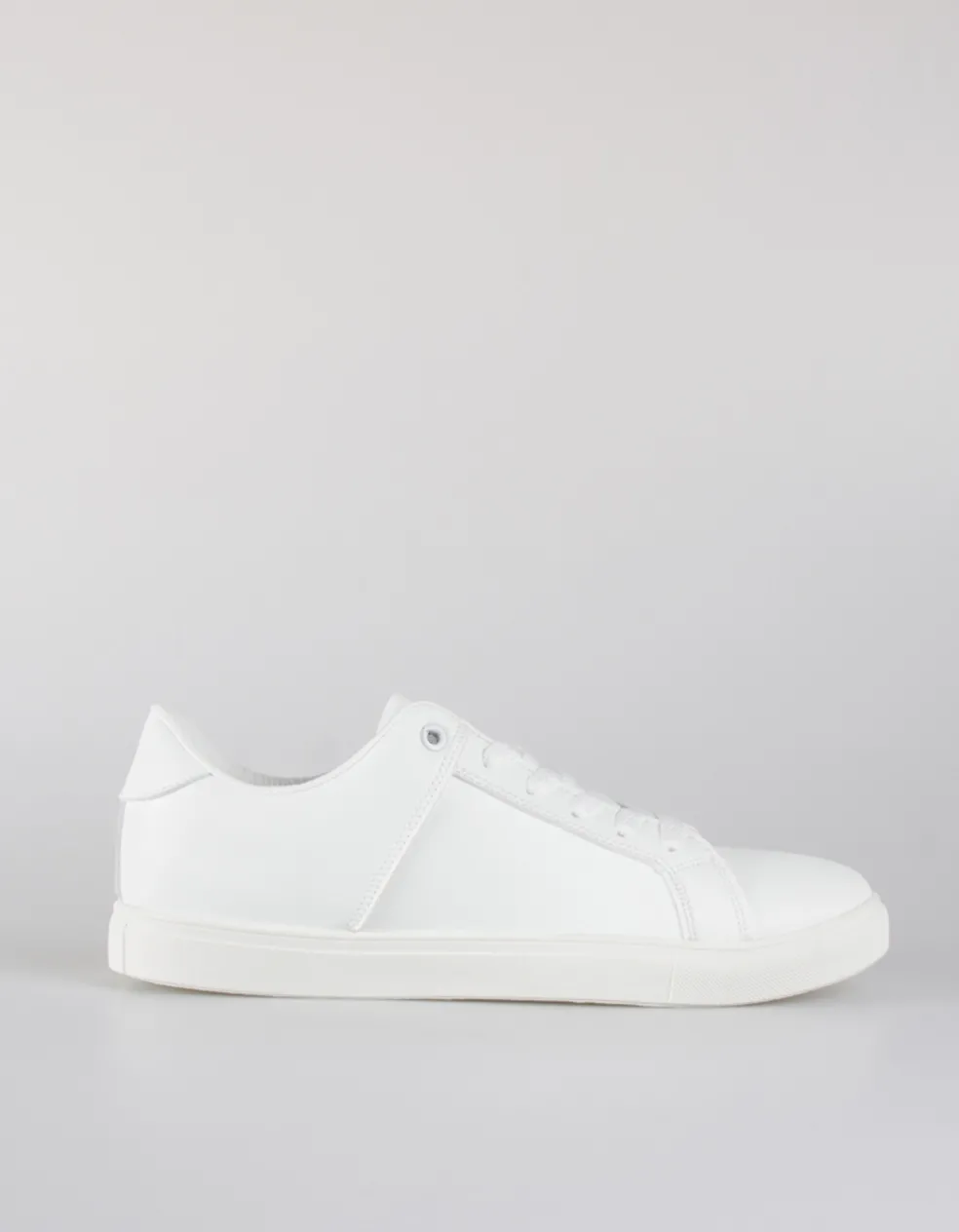 Sneakers effetto pelle