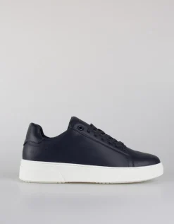 Sneakers effetto pelle