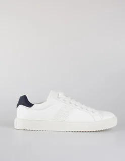 Sneakers effetto pelle