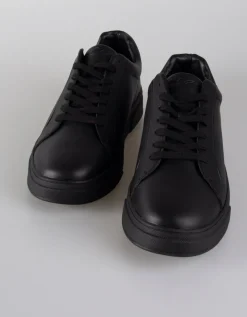 Sneakers effetto pelle
