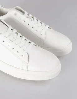 Sneakers effetto pelle